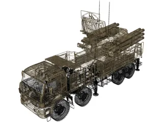 SA-22 Greyhound 3D Model preview