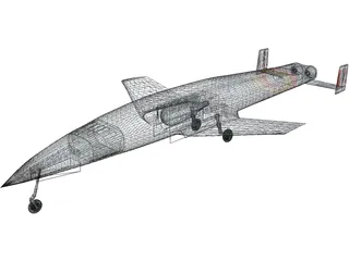 Sanger Amerika Bomber 3D Model preview