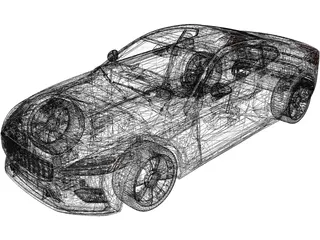 Polestar 1 (2019) 3D Model preview