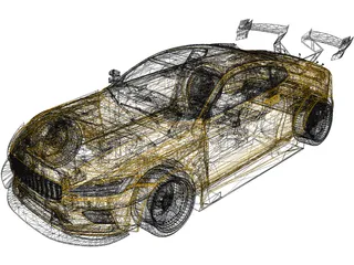 Polestar 1 [Tuned] 3D Model preview