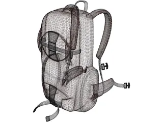 Backpack 3D Model preview