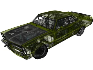 Pontiac GT Turbo 3D Model preview
