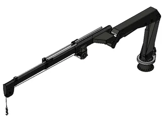 HDS Crane 3D Model preview