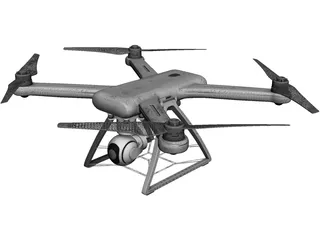Xiaomi Mi Drone 3D Model preview