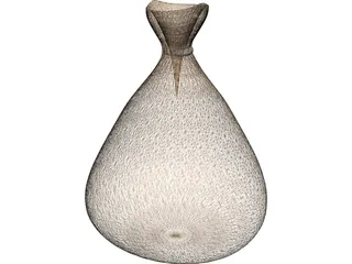 Moneybag 3D Model preview
