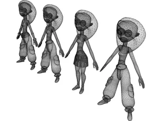 Kim Possible 3D Model preview