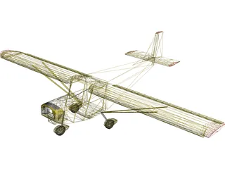 ULM Savannah 3D Model preview