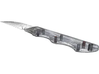 Bird Knife 3D Model preview