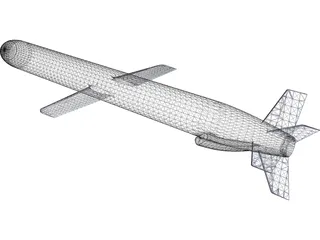 BGM-109 Tomahawk 3D Model preview
