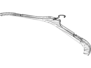 Hanger 13inch 3D Model preview