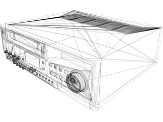 Panasonic AG-7330 S-VHS Pro VTR 3D Model preview