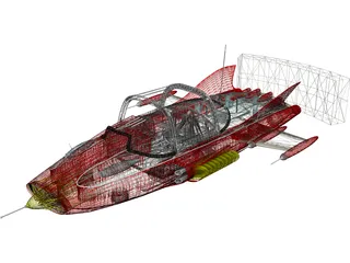 Super Car 3D Model preview