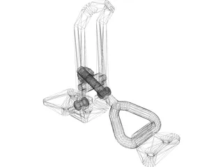 Cam Latch Assembly 3D Model preview