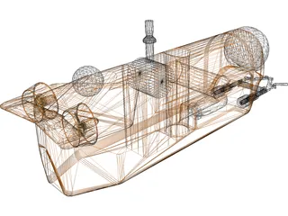 Alliant ROV Submersible 3D Model preview