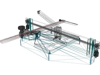 Ceramic Tile Cutter 3D Model preview