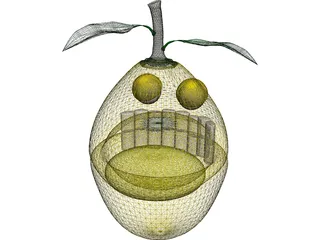 Lemon Smile 3D Model preview