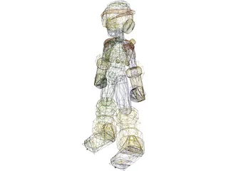 Rockman 3D Model preview