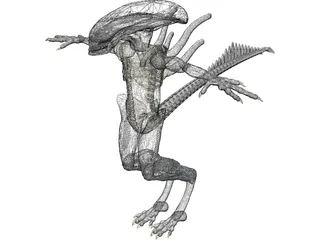 Alien 3D Model preview