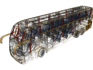 Comil Campione (2016) 3D Model preview