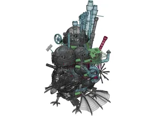 Howling Castle 3D Model preview