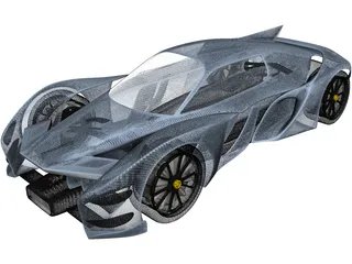 Ultracar 3D Model preview