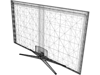 Samsung LED TV 3D Model preview