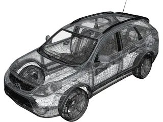 Hyundai ix55 (2011) 3D Model preview
