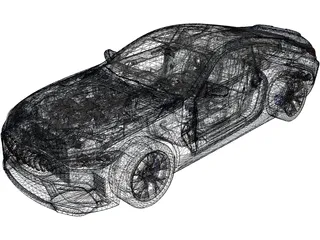 BMW M8 Competition (2020) 3D Model preview