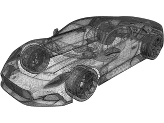 Maserati MC20 (2021) 3D Model preview