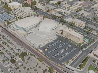 Bakersfield City, USA (2020) 3D Model preview