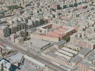 Bari City, Italy (2020) 3D Model preview