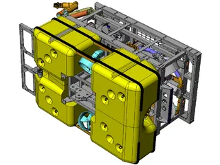 ROV Workclass 3D Model preview