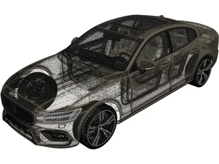 Volvo S60 (2019) 3D Model preview