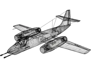 Alekseyev I-215 3D Model preview