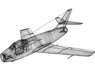 Yakovlev Yak-30 Magnum 3D Model preview