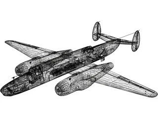 Tupolev Tu-12 3D Model preview