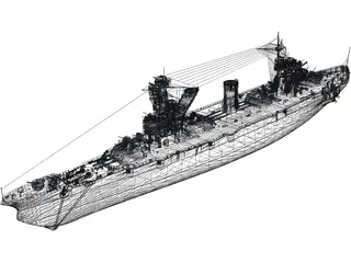 Oktyabrskaya Revolyuciya 3D Model preview
