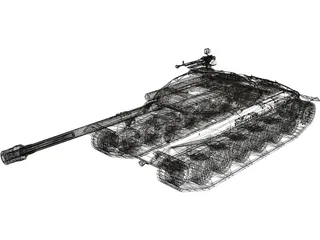 Object 252U 3D Model preview