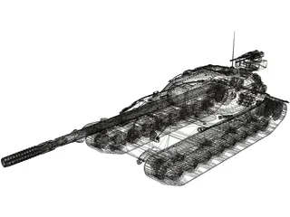 Object 705A 3D Model preview
