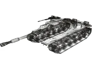 Object 907A 3D Model preview