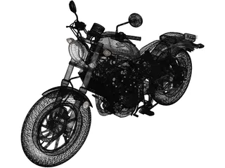 Honda Rebel 500 (2018) 3D Model preview