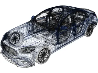 Mercedes-AMG E 63 S (2021) 3D Model preview
