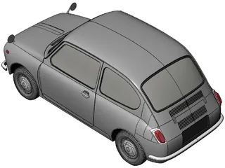 Subaru R2 3D Model preview
