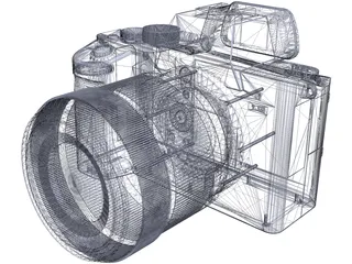 Sony A7 III Camera 3D Model preview