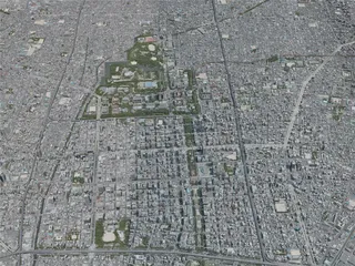 Nagoya City, Japan (2020) 3D Model preview