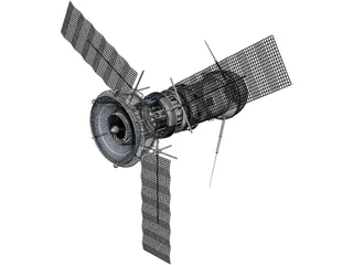 Satellite 3D Model preview