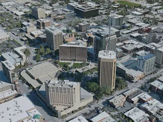Boise City, USA (2020) 3D Model preview