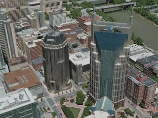 Nashville City, USA (2020) 3D Model preview