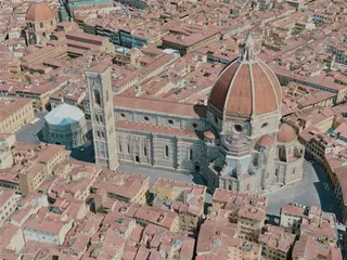 Florence City, Italy (2020) 3D Model preview