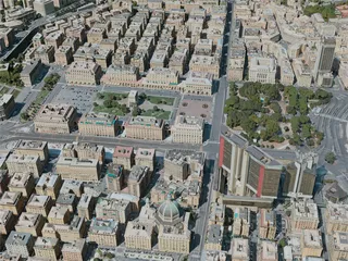 Genoa City, Italy (2020) 3D Model preview